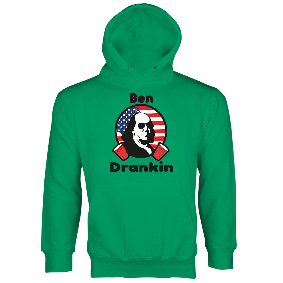 Ben Drankin Hoodie Ben Franklin Drinking Hoodie