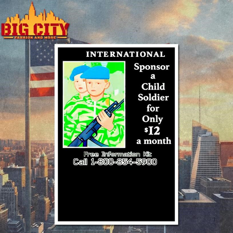 G59 Sponsor A Child Soldier 2025 New Shirt
