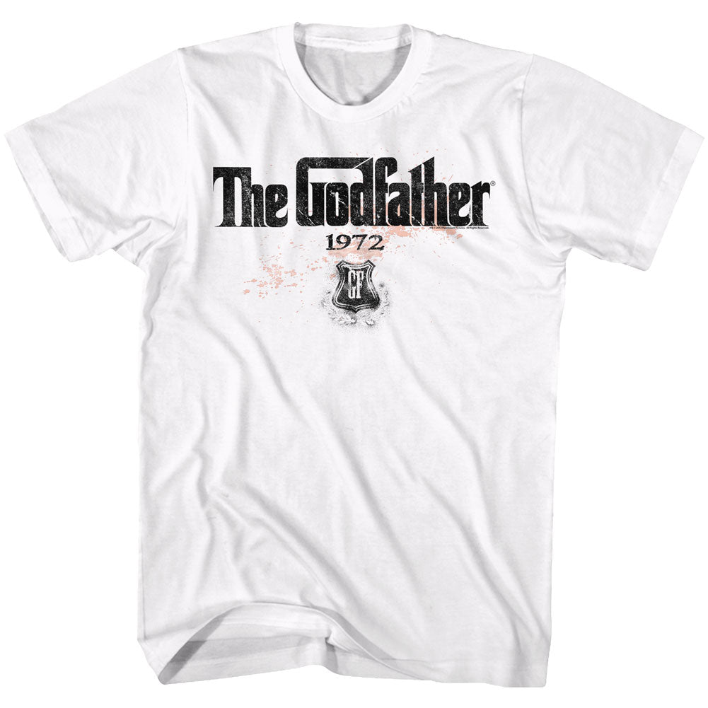 Godfather Mens S/S T-Shirt - 1972 - Solid White