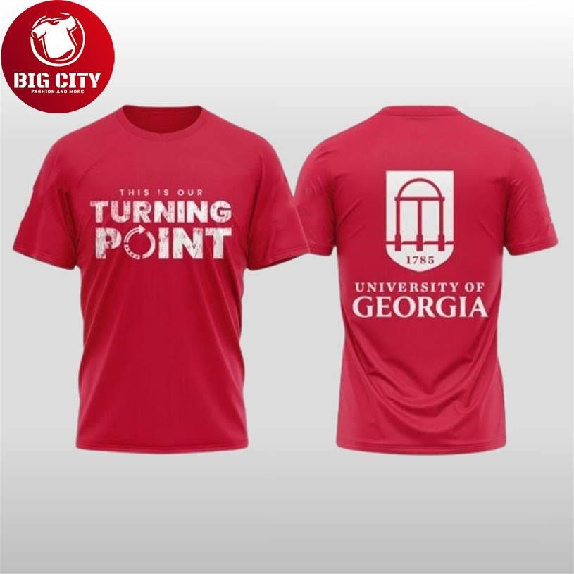 Georgia This Is Turning Point 2025 Two Sided Shirt