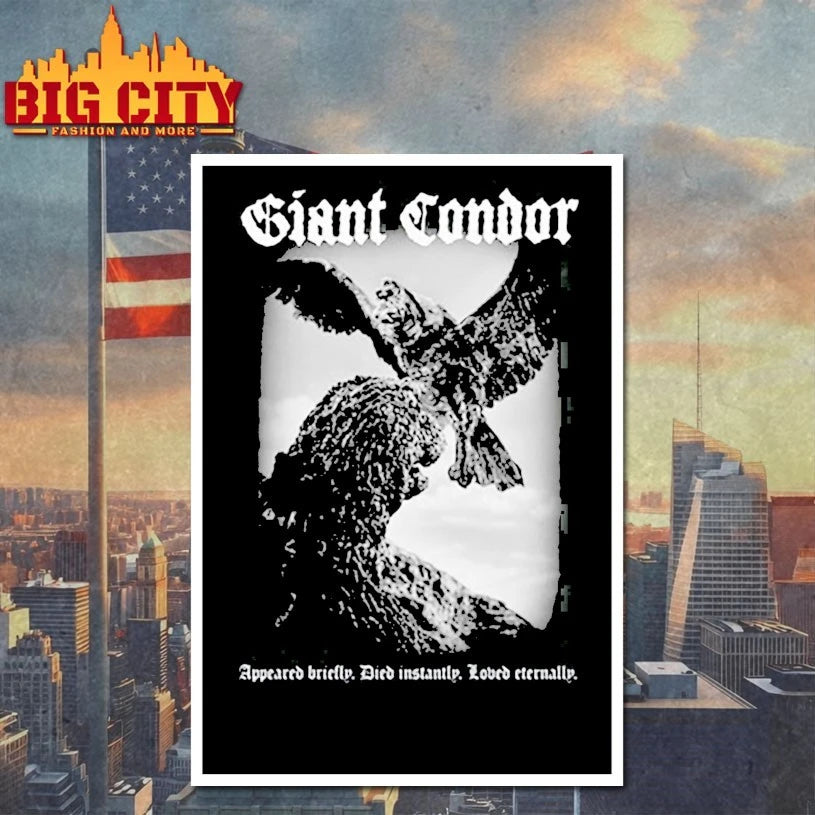 Giant Condor Vintage Black shirt