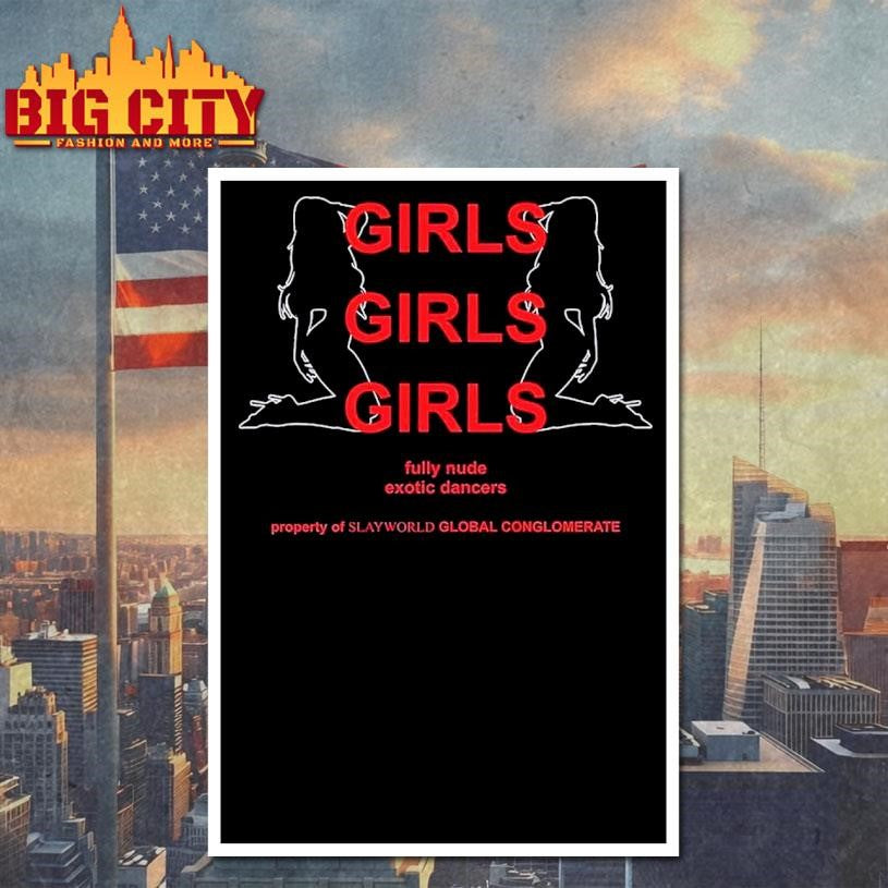Girl Girl Girl Full Nude Shirt
