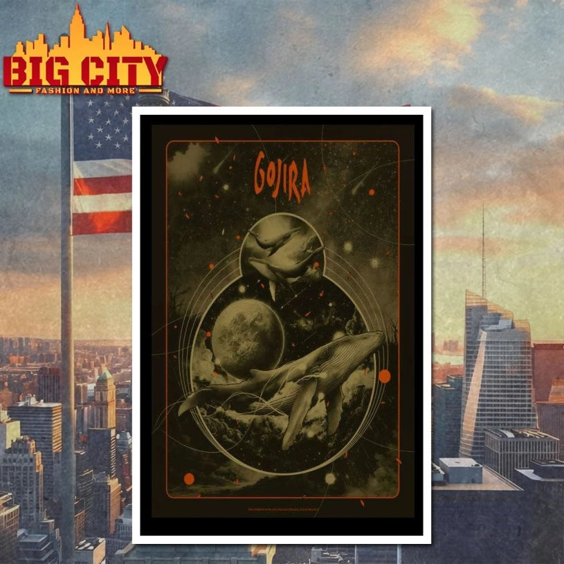 Gojira Dec 8 2025 In Nice France Poster shirt
