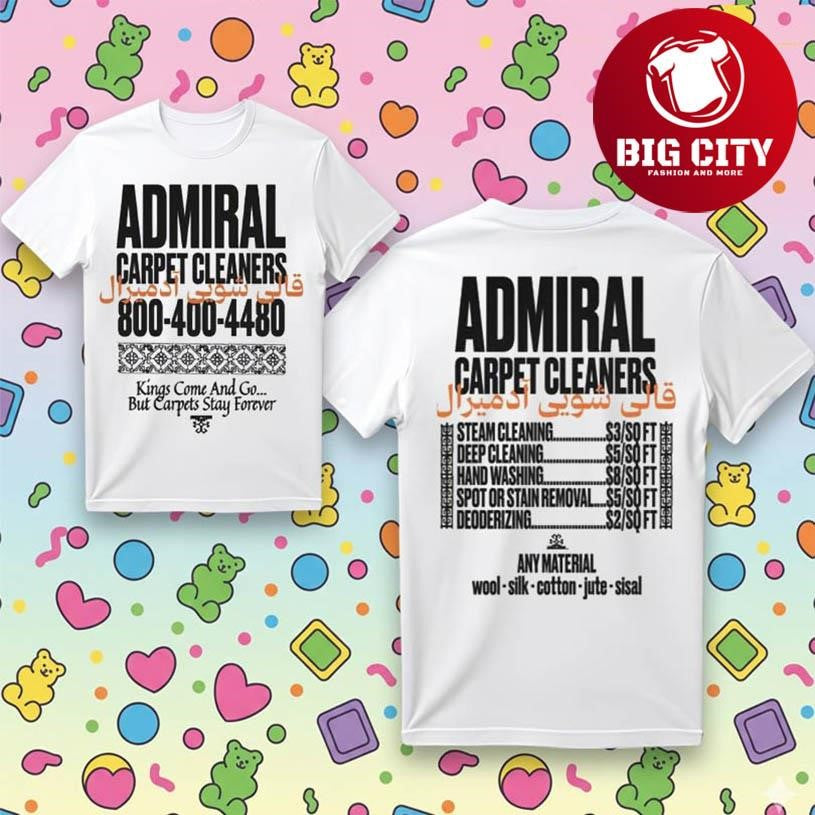Goldfish Admiral Rug Cleaners Two Sided Shirt