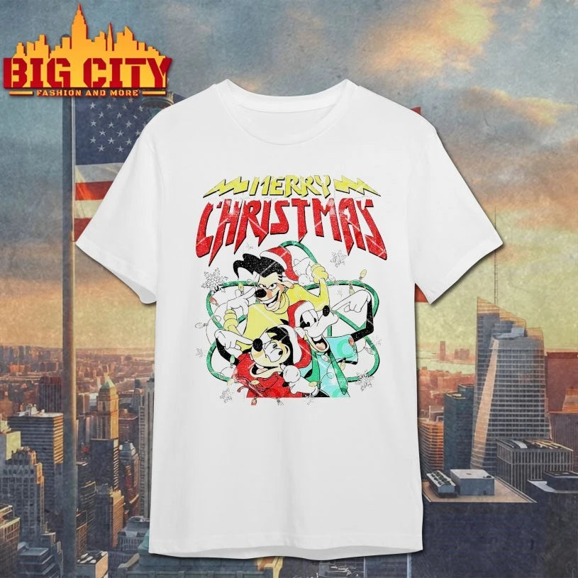 Goofy Movie Merry Christmas Max Goofy Powerline shirt