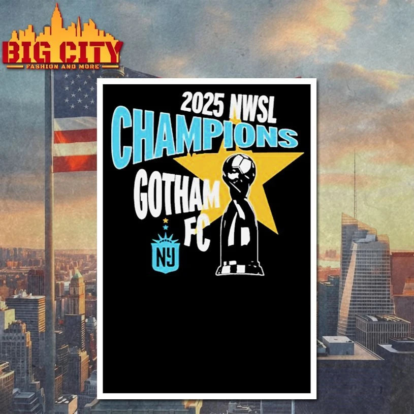 Gotham FC 2025 NWSL Champions Trophy shirt