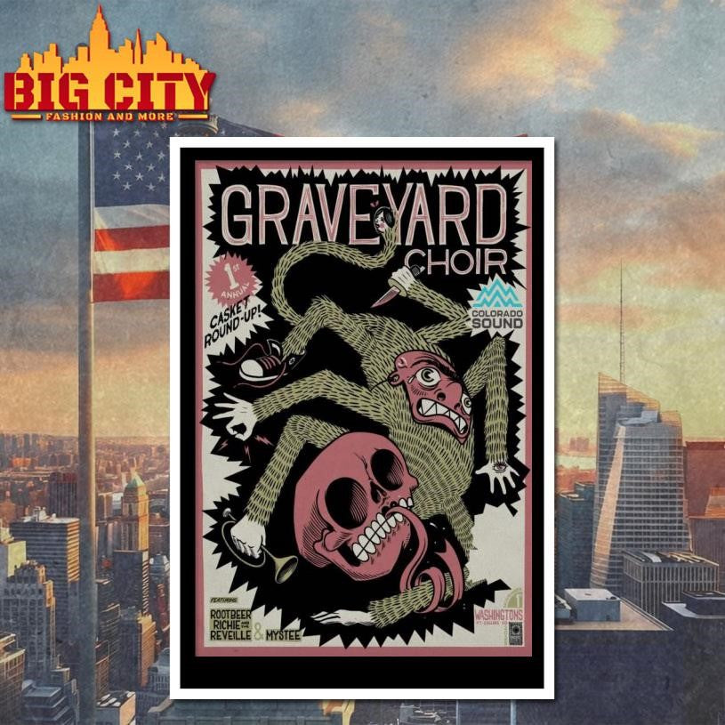 Graveyard Choir Nov 1 2025 Washington’s in Fort Collins CO Poster Shirt