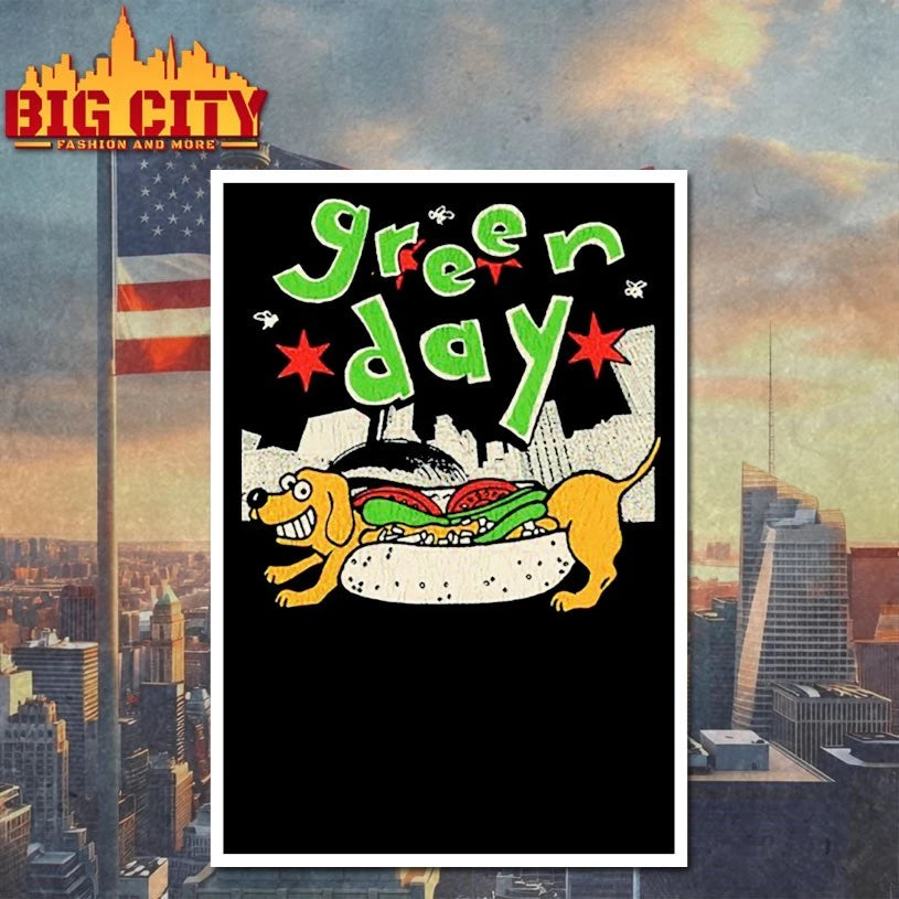 Green Day Sep 21 2025 Riot Fest In Chicago IL Shirt