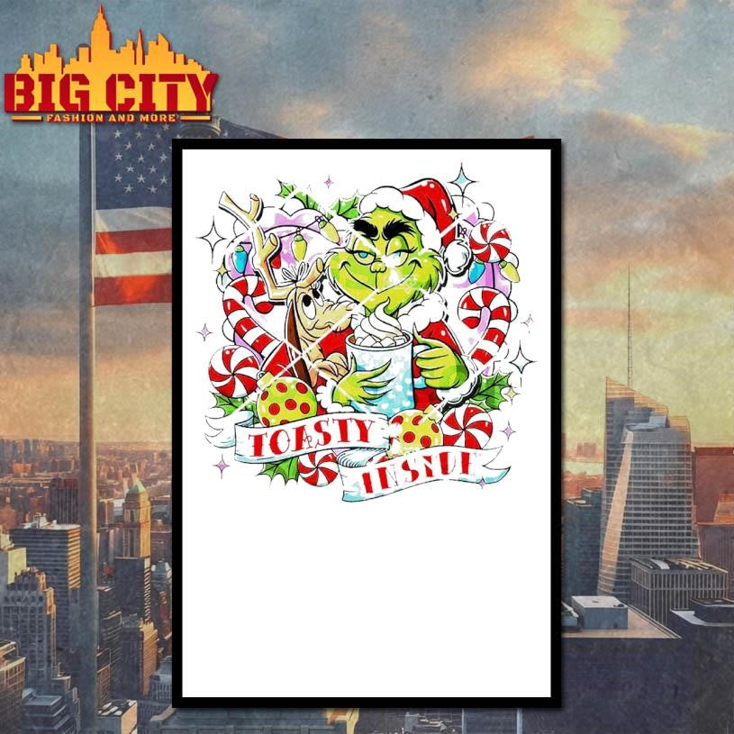 Grinch Christmas Toasty Inside 2025 Shirt