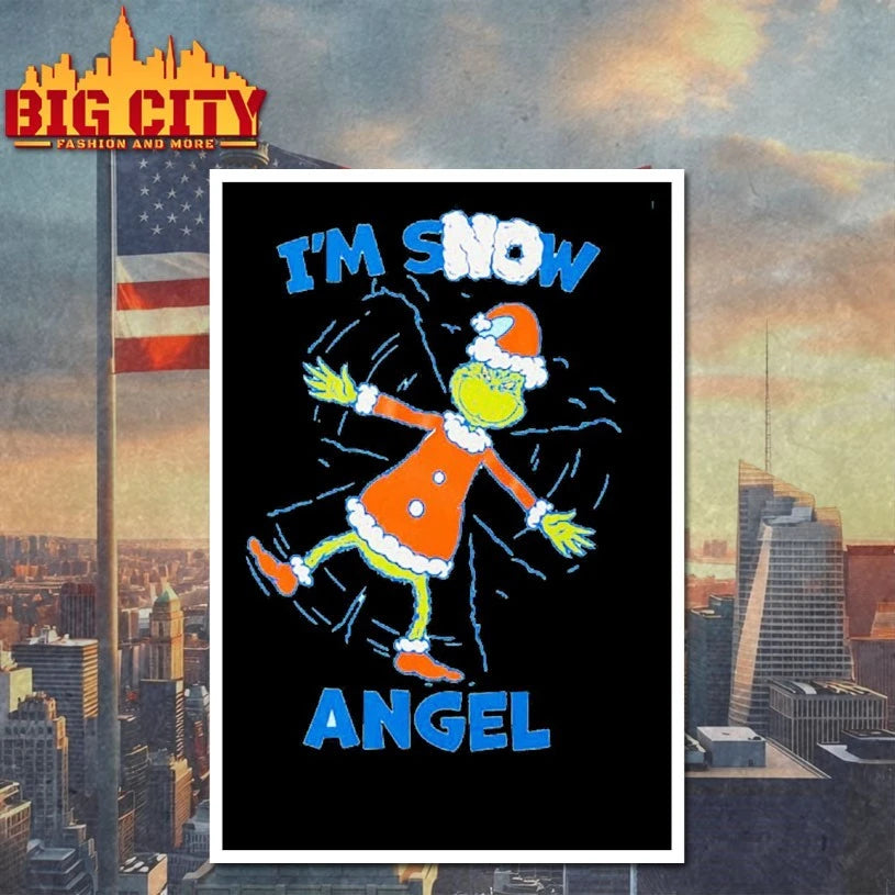 Grinch I’m Snow Angel Christmas 2025 Shirt