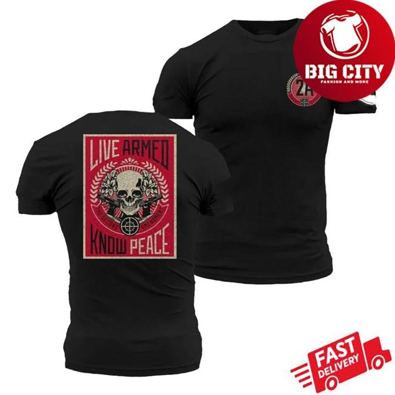 Grunt Style Live Armed Two Sided Shirt