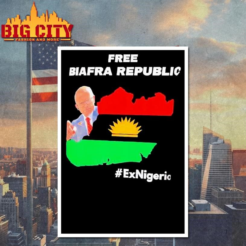 Gunther Fehlinger Free Biafra Republic Exnigeria Shirt