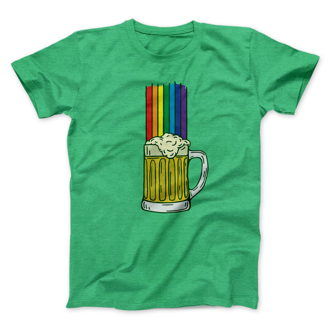Beer Rainbow Men/Unisex T-Shirt