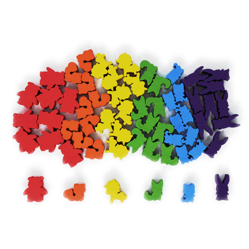 Here to Slay: 6-Class Meeple Set