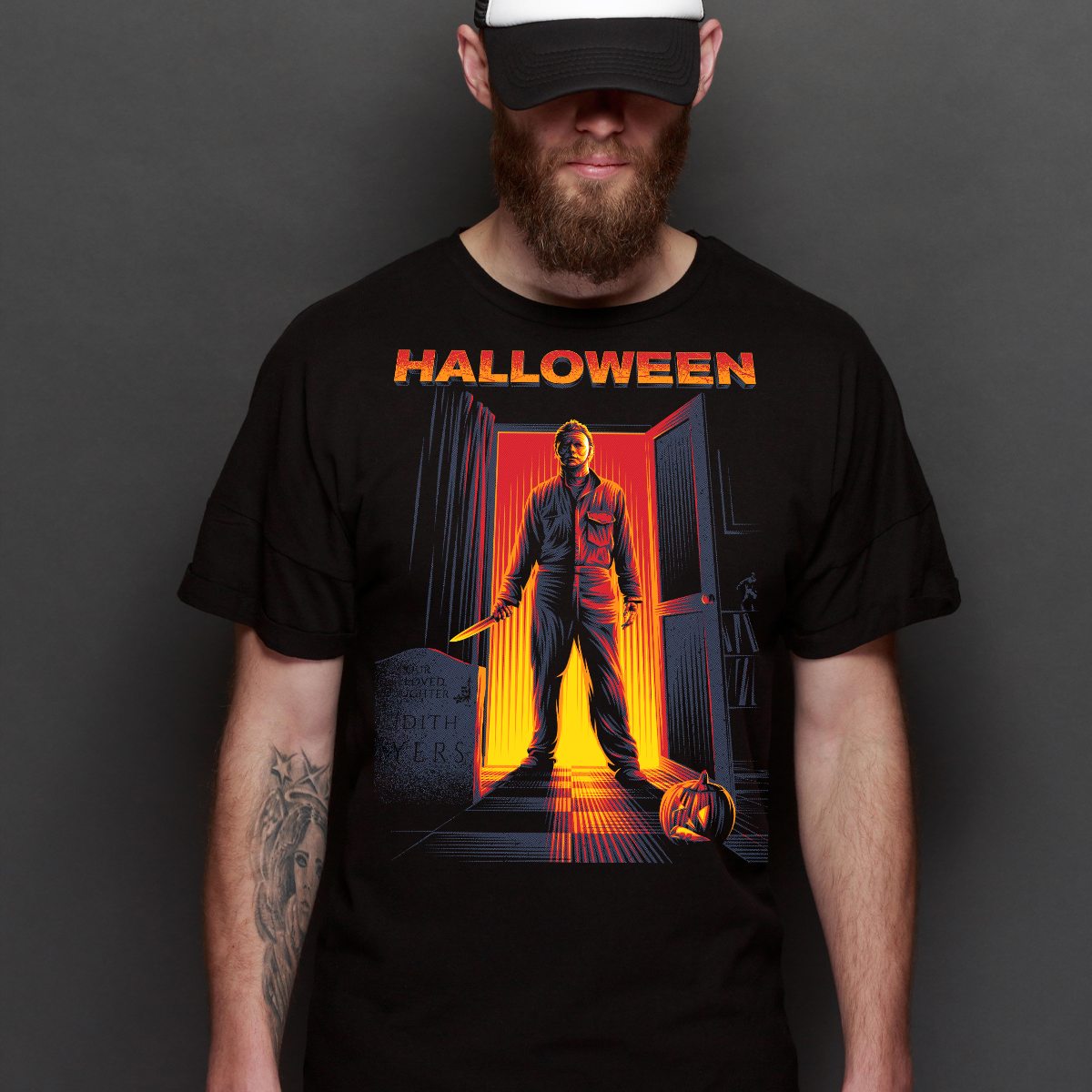 Halloween Michael Myers T-shirt Horror Movie Tee