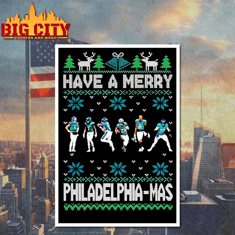 Have A Merry Philadelphia Ugly Christmas Shirt