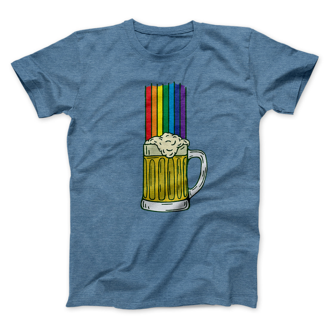 Beer Rainbow Men/Unisex T-Shirt