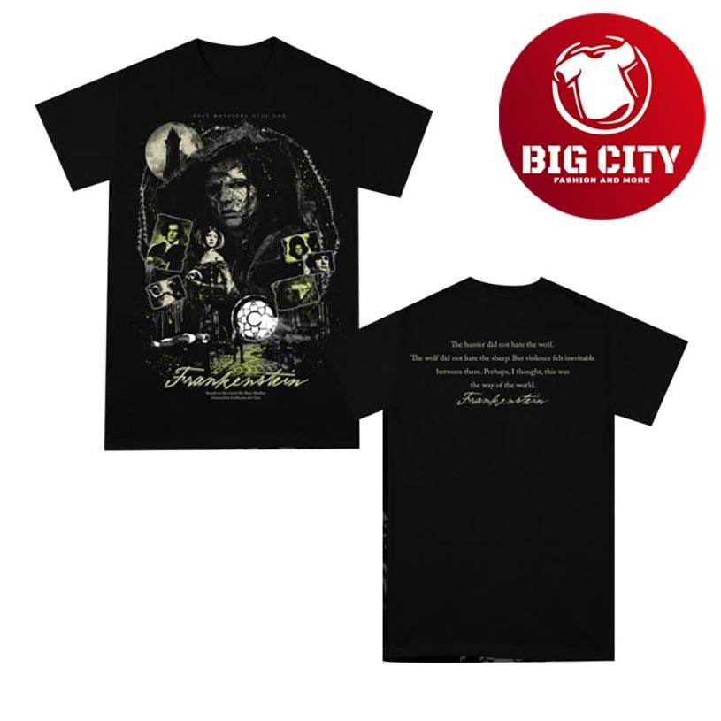 Hell On Only Monsters Play God The Creature Two Sided Shirt