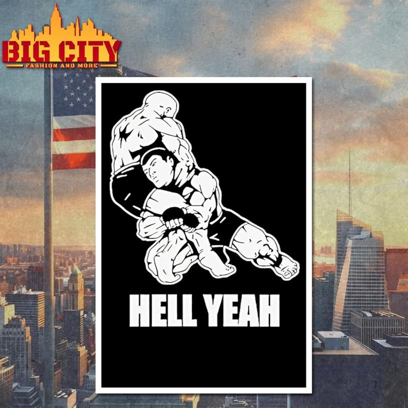 Hell Yeah Double Leg Takedown Wrestling Shirt