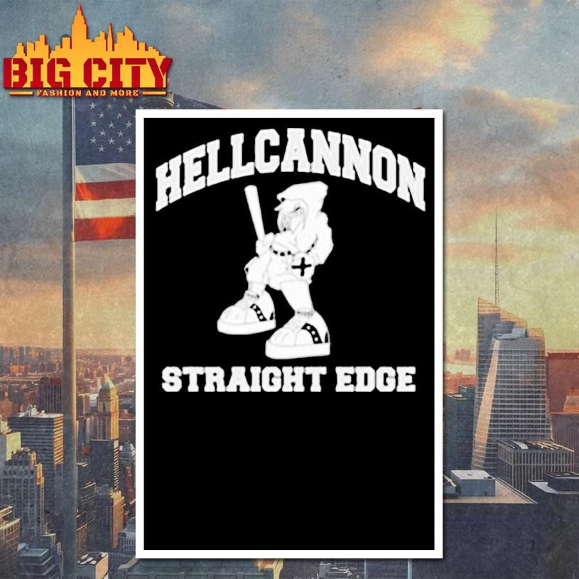 Hellcannon mosh mosh straight edge shirt