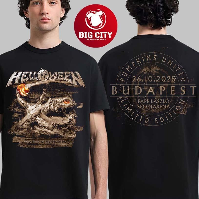 Helloween Giants And Monsters Tour 2025 Two Sided Shirt