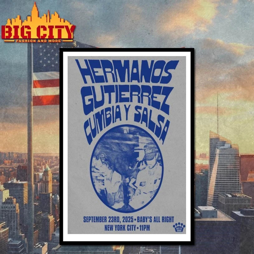 Hermanos Gutiérrez Babys All Right Poster shirt