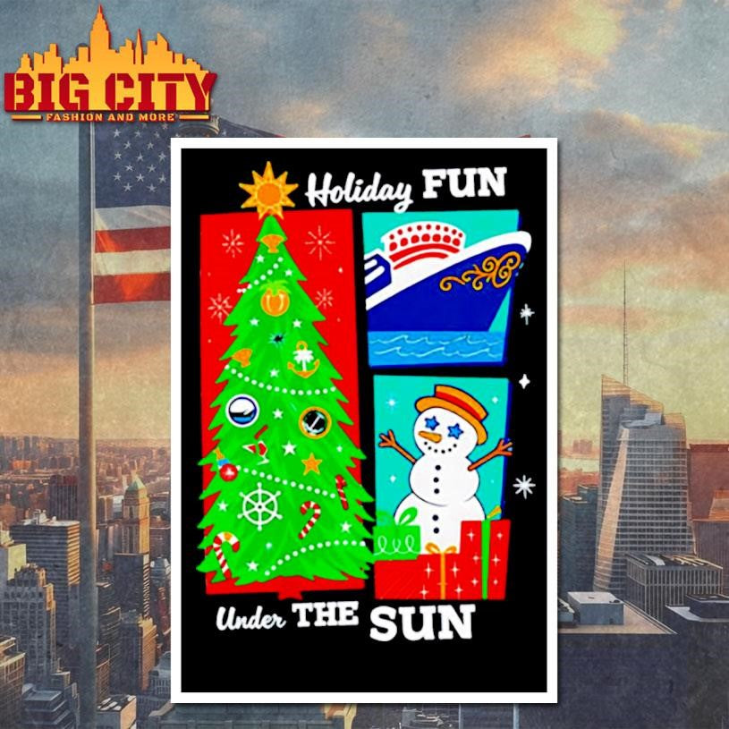 Holiday Fun Under The Sun Christmas shirt