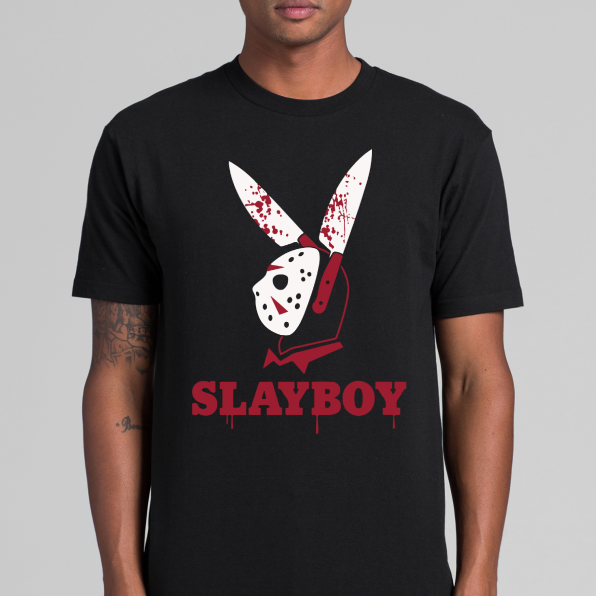 Friday the 13th V4 Horror movies T-Shirt Cotton Block Tee
