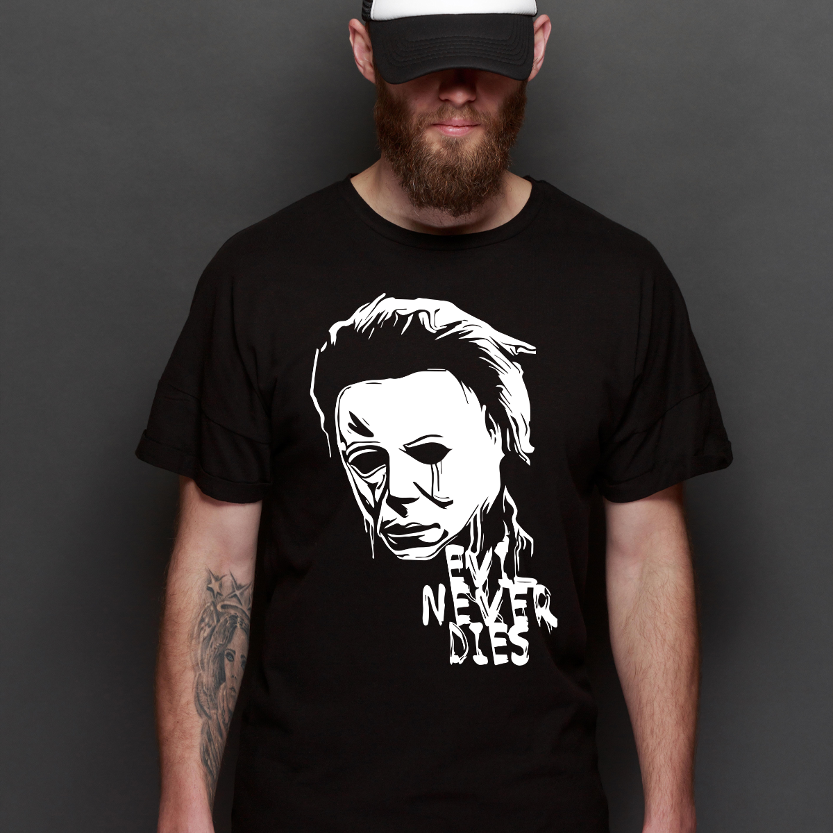 Halloween Michael Myers V3 T-shirt Horror Movie Tee