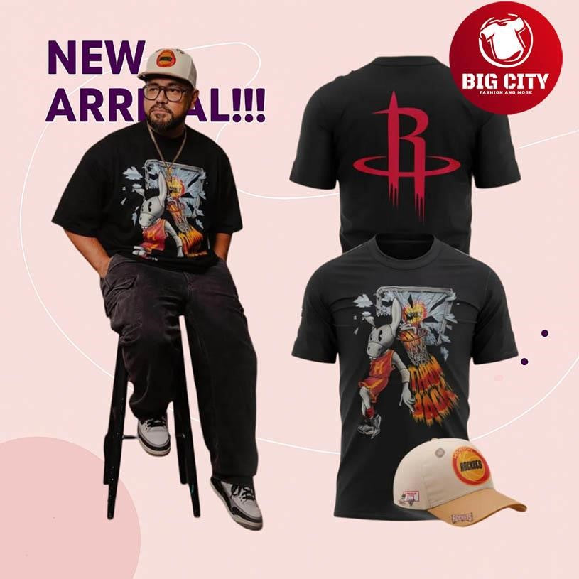 Houston Rockets Donkeeboy Two Sided Shirt