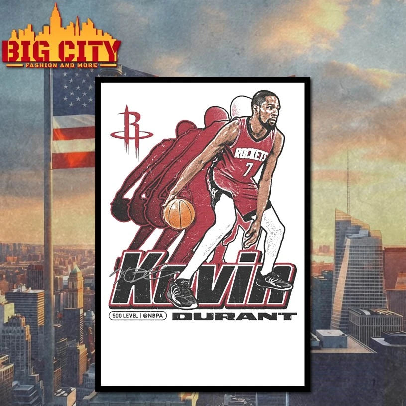 Houston Rockets Kevin Durant signature shirt