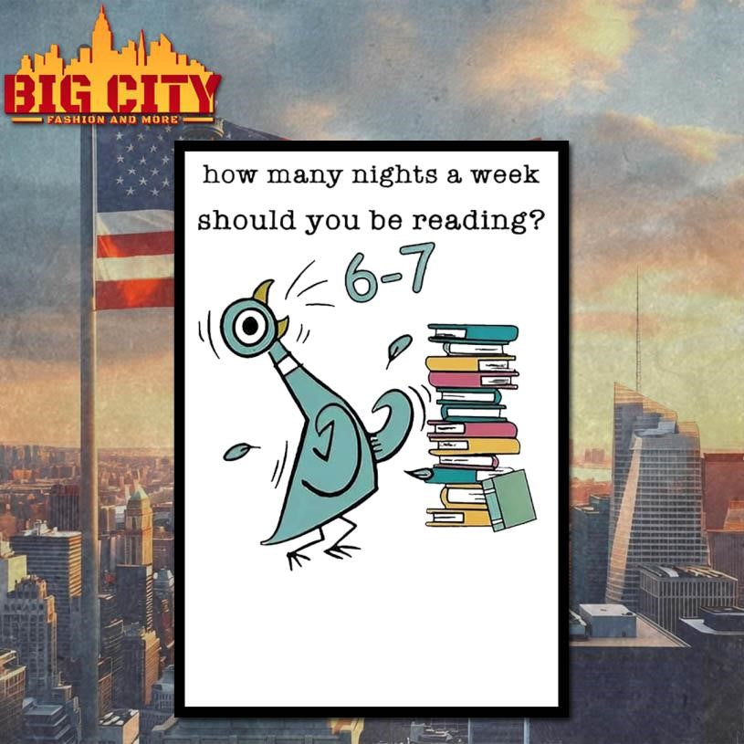 How Many Nights A Week Should You Be Reading 6-7 Shirt