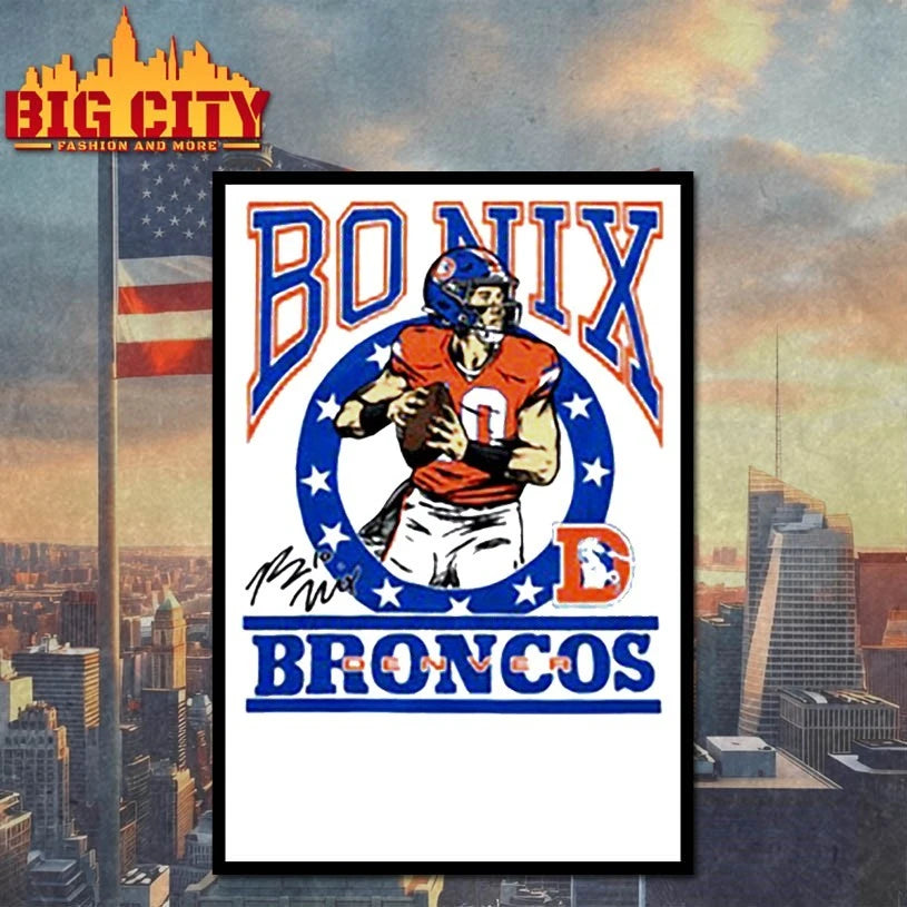 Hufanga Broncos Co Nix signature Shirt