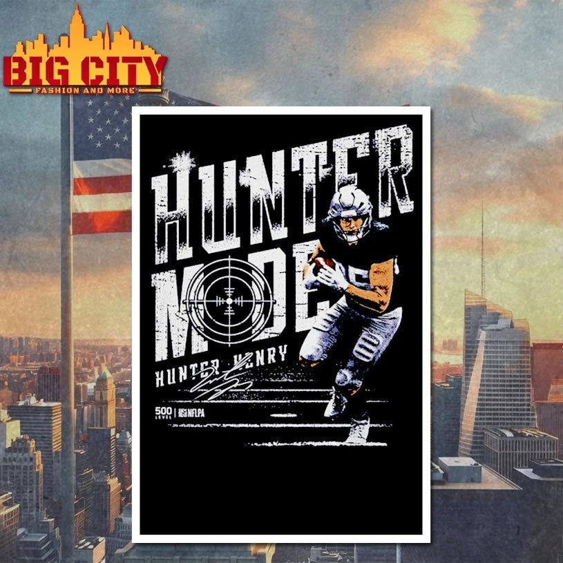 Hunter Henry New England Hunter Mode shirts