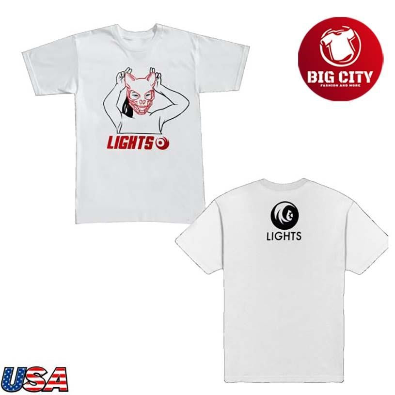 I Am Lights Cat Mask Two Sided Shirt