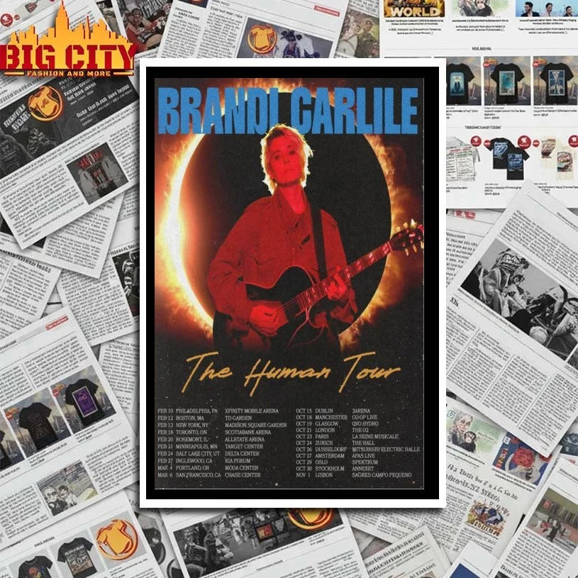 I Carlile The Human 2026 Event Poster Shirts