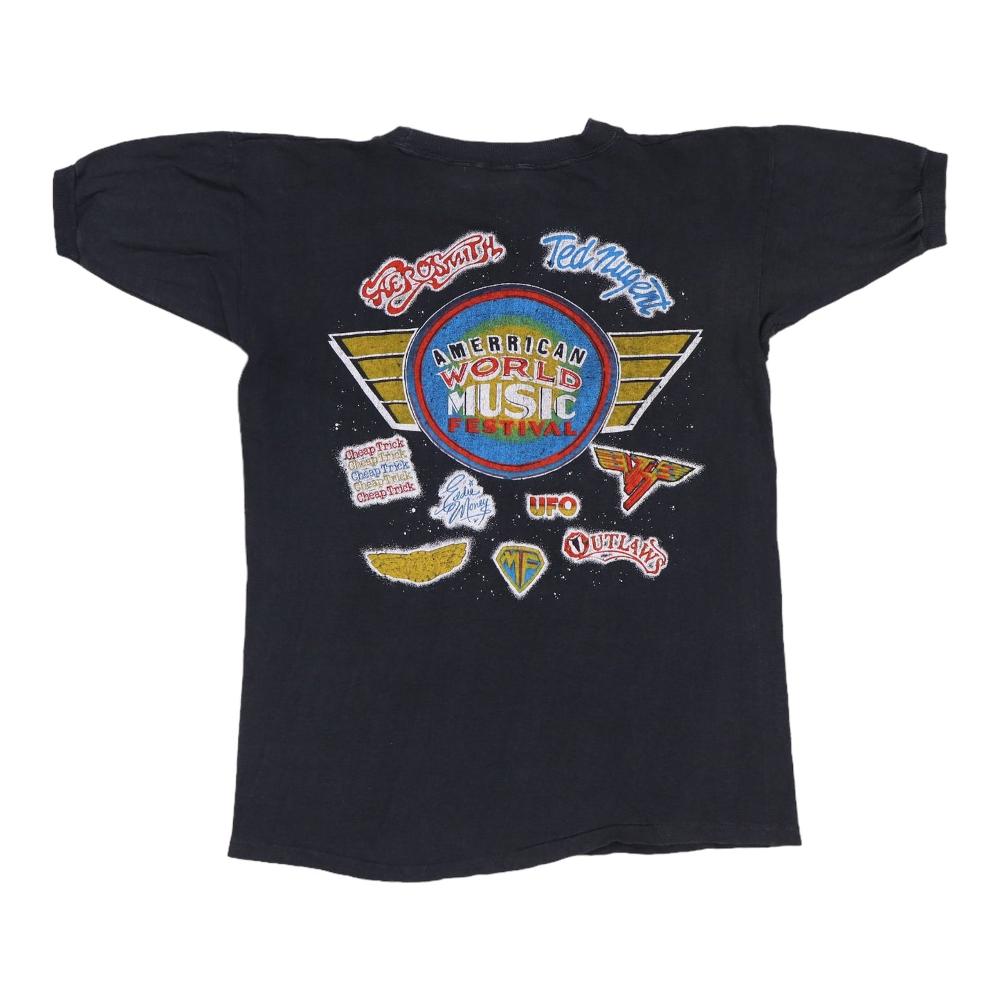 1979 Aerosmith and Cheap Trick American World Music Festival Shirt Style001