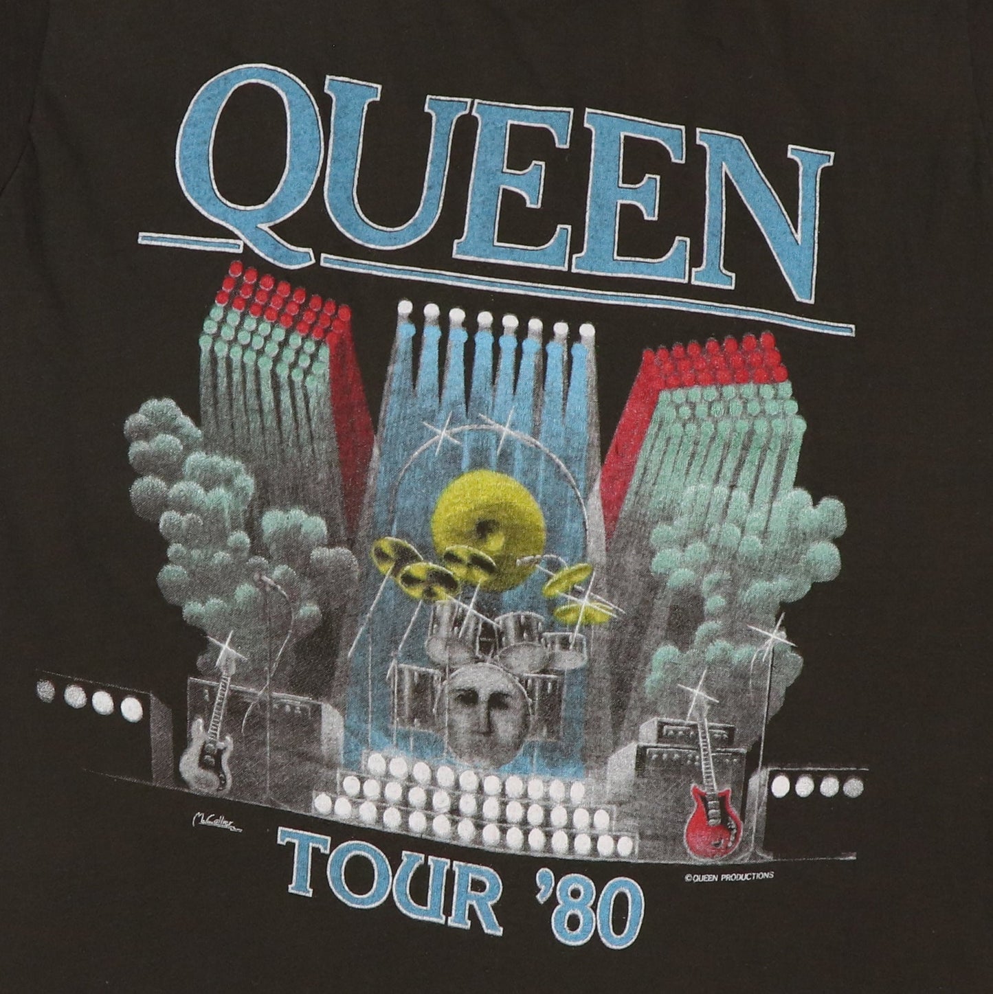 1980 Queen Tour Shirt Style002