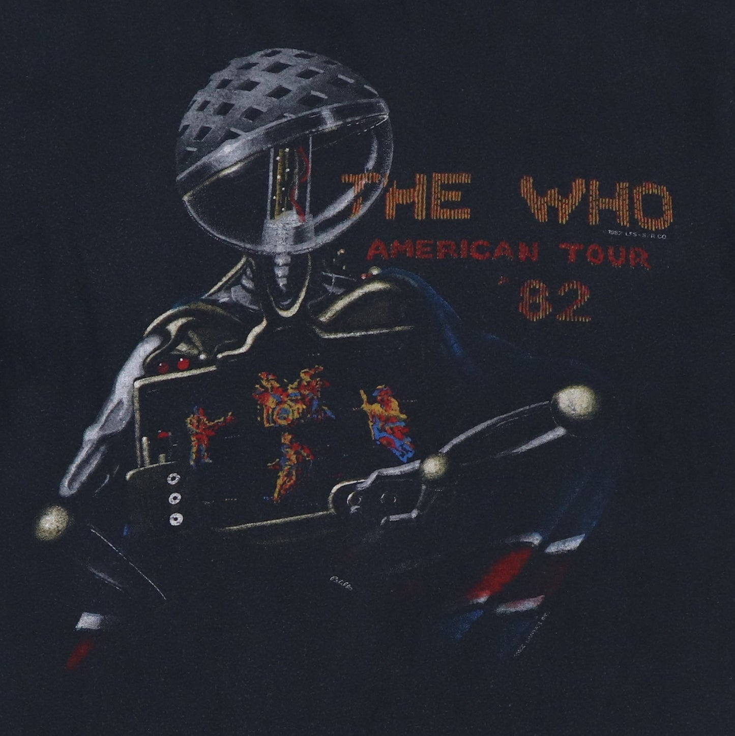 1982 The Who It's Hard Tour Shirt Style002