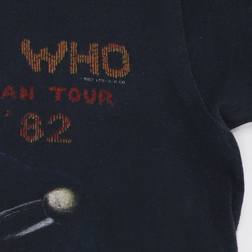 1982 The Who It's Hard Tour Shirt Style002