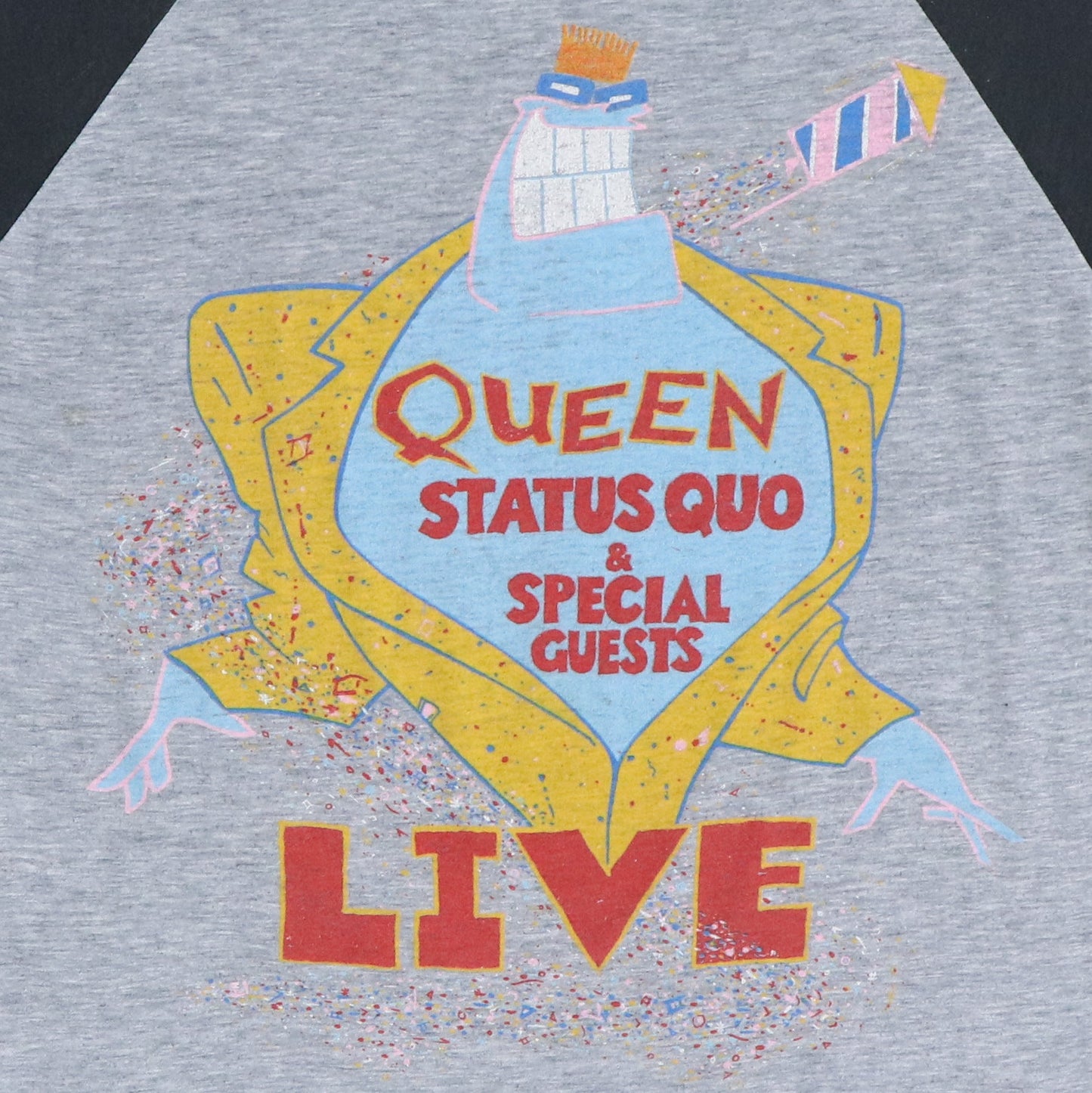 1986 Queen Tour Jersey Shirt Style001