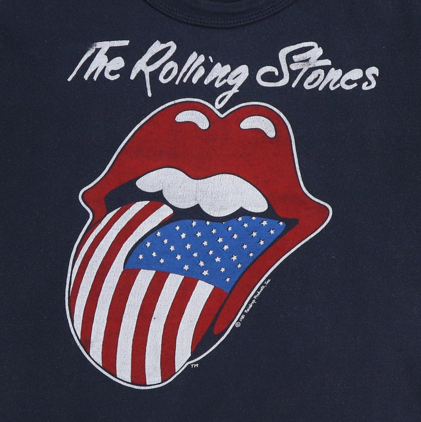 1981 Rolling Stones North American Tour Shirt Style020