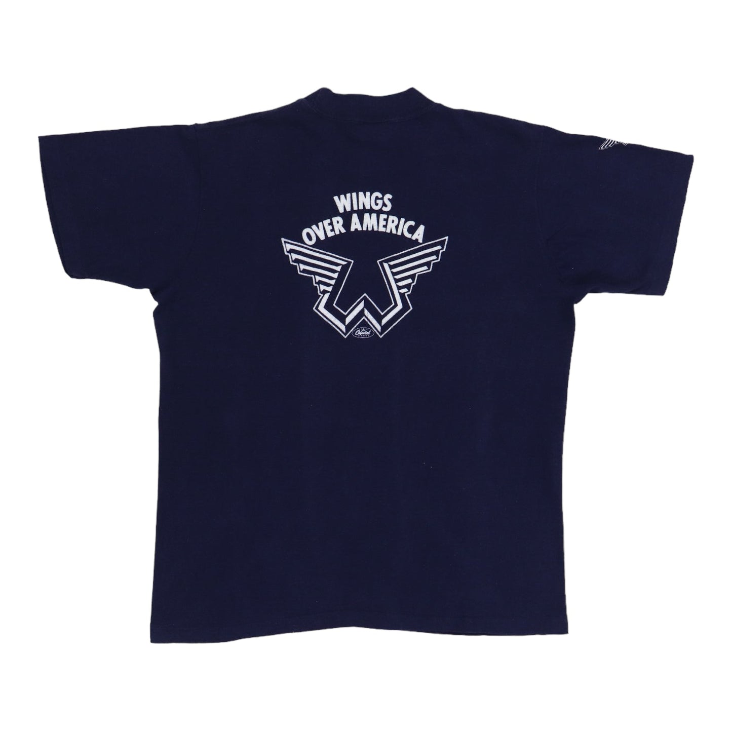 1976 Wings Over America Capitol Records Promo Shirt Style004