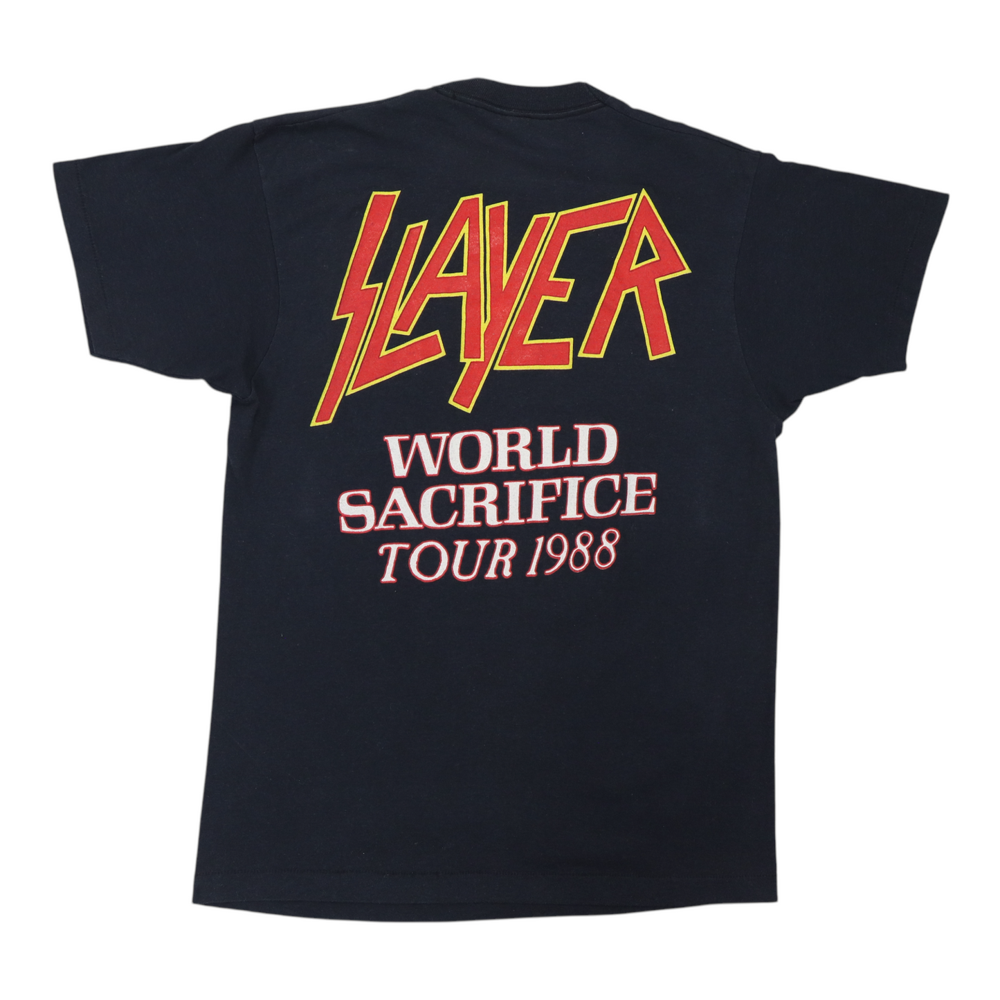 1988 Slayer World Sacrifice Tour Shirt Style001