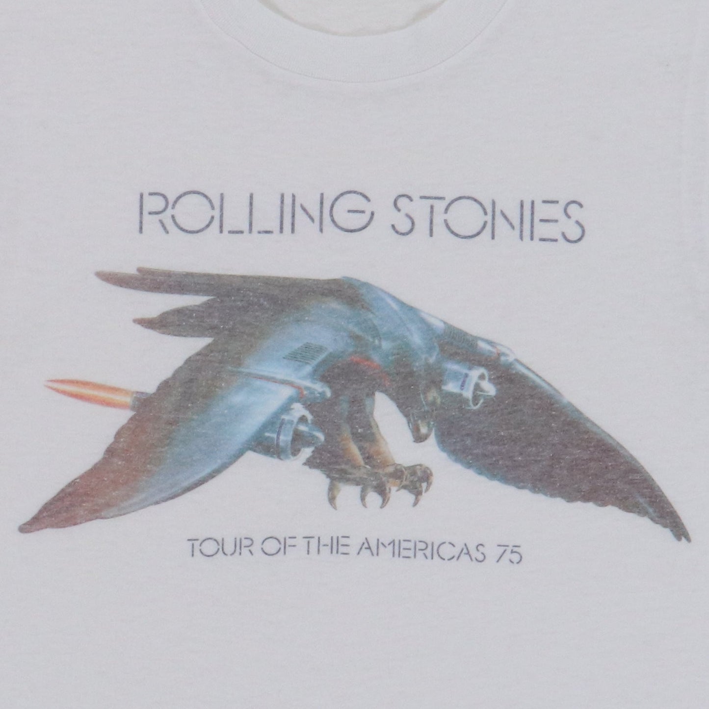 1975 Rolling Stones Tour Of The Americas Shirt Style002