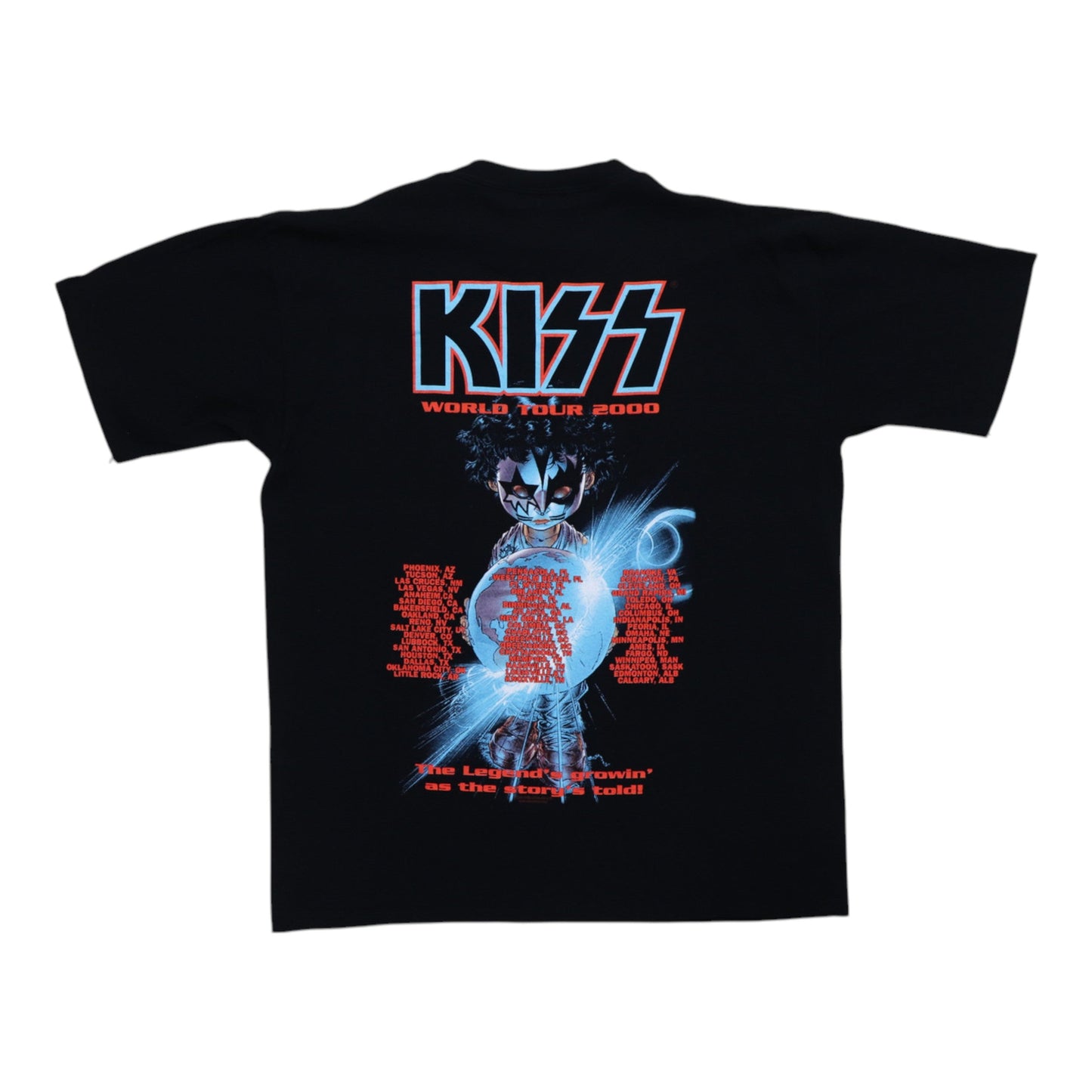 2000 Kiss Farewell Tour Shirt Style001
