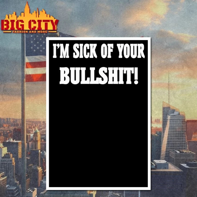 Ibrahim Hamed I’m Sick Of Your Bullshit Shirt