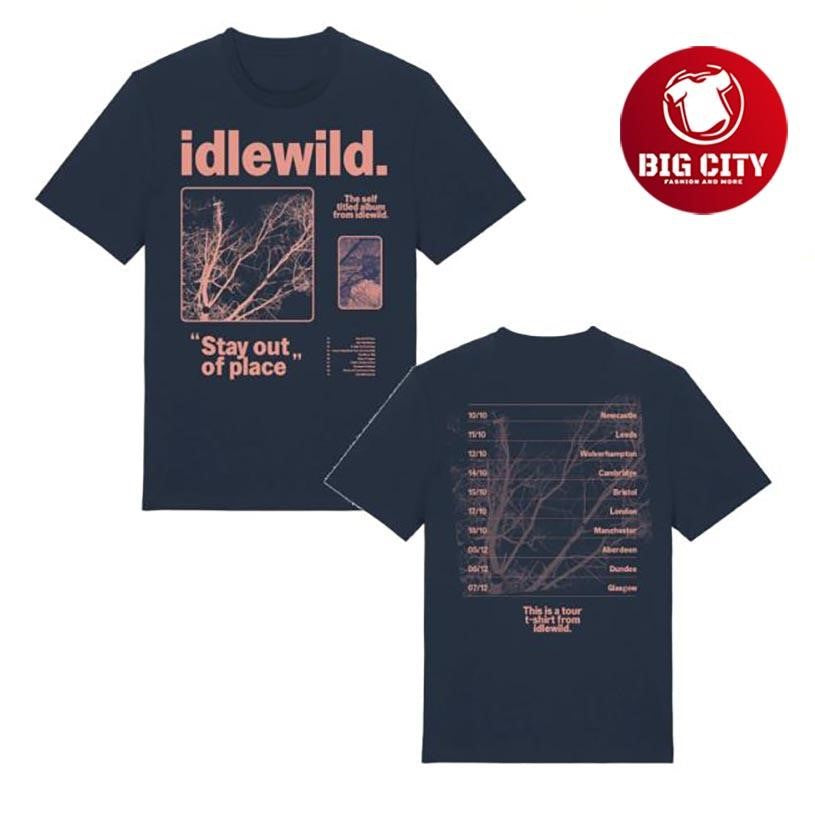 Idlewild Merch Store 2025 Tour Two Sided Shirt