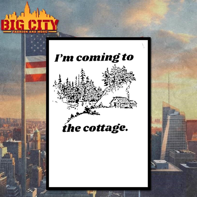 Im Coming To The Cottage In The Forest Sketch Shirt
