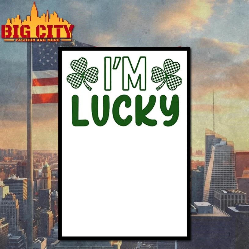 I’m Lucky Shamrock Couple Shirt